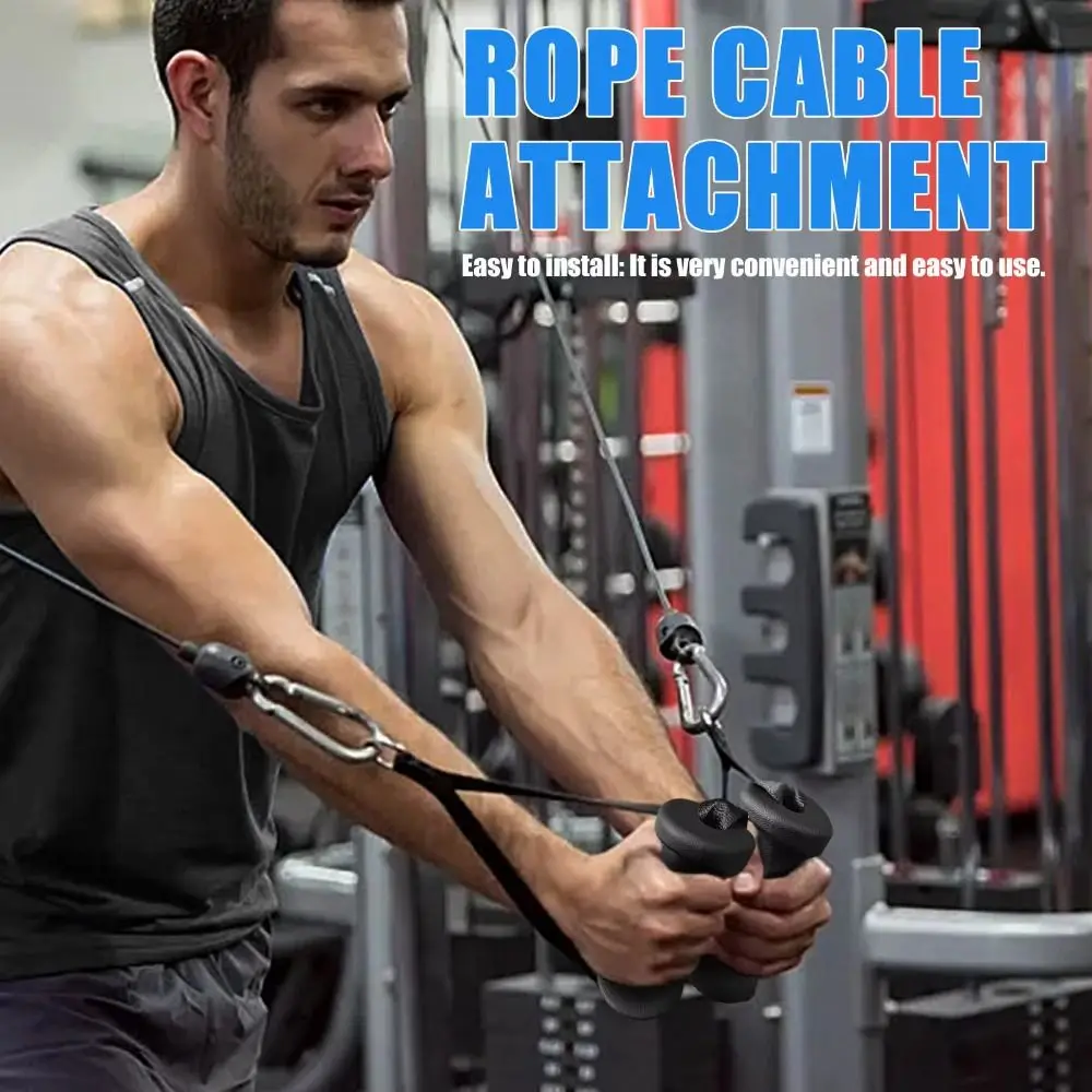 1 Pair Ergonomic Fitness Pull Rope Fits The Palm Anti-Slippery Gantry Pull Rope Exercise Stable Gym Equipment Pull Rope Gym
1 Pair Ergonomic Fitness Pull Rope Fits The Palm Anti-Slippery Gantry Pull Rope Exercise Stable Gym Equipment Pull Rope Gym