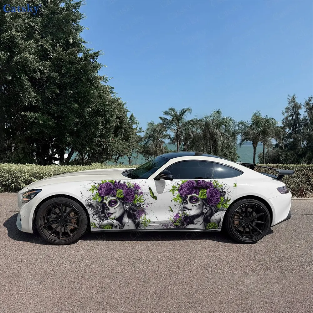 2pcs Dark Gothic Girl Sticker, Fade-Resistant, - Enh Vehicle Appearance With Bold Art Design Car Vinyl Wraps
2pcs Dark Gothic Girl Sticker, Fade-Resistant, - Enh Vehicle Appearance With Bold Art Design Car Vinyl Wraps