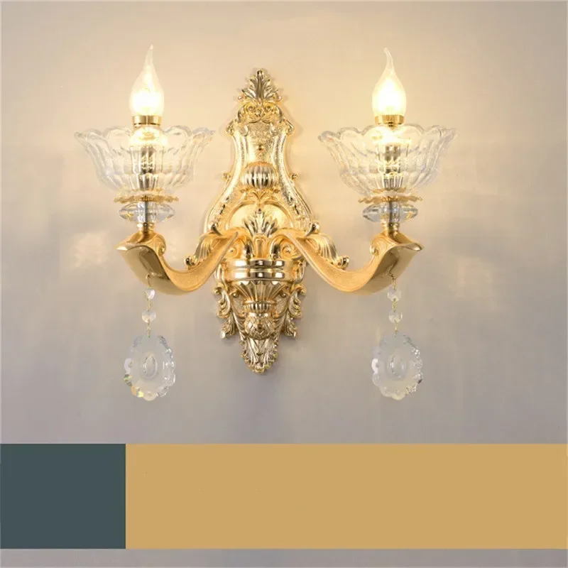 ELARA Nordic Vintage Wall Lamp LED Crystal Sconce Indoor Fixture Gold Luxury Decor For Home Bedroom Living Room Corridor
ELARA Nordic Vintage Wall Lamp LED Crystal Sconce Indoor Fixture Gold Luxury Decor For Home Bedroom Living Room Corridor