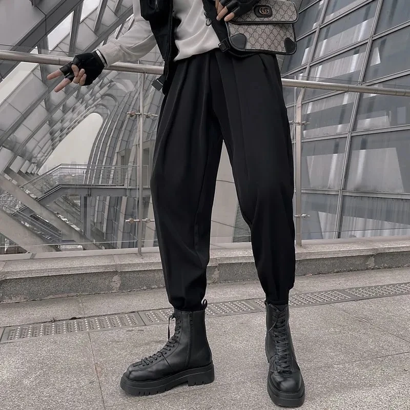 Casual Suit Pants Men Korea Fashion Loose Male Trousers Homme High Street Wild 2023 New Men's Clothing White Black Harlan Pants
Casual Suit Pants Men Korea Fashion Loose Male Trousers Homme High Street Wild 2023 New Men's Clothing White Black Harlan Pants