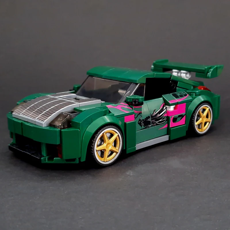 Speed Racing Car Model MOC Building Bricks 350Z Top Tier Sports Car Modular Technology Children Holiday Gifts Assemble Toys Suit
Speed Racing Car Model MOC Building Bricks 350Z Top Tier Sports Car Modular Technology Children Holiday Gifts Assemble Toys Suit
