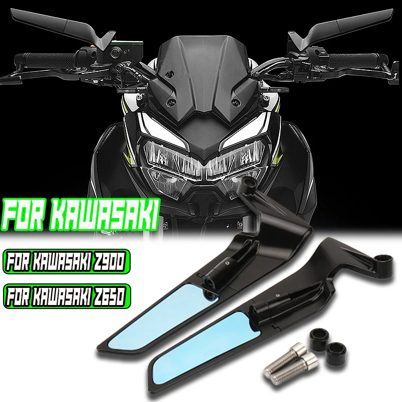 Motorcycle CNC Aluminum Rearview Mirror Rotatable Rear View Mirrors For Kawasaki Z900 Z 900 z900 Z650 Z 650 z650 2021 2022 2023
Motorcycle CNC Aluminum Rearview Mirror Rotatable Rear View Mirrors For Kawasaki Z900 Z 900 z900 Z650 Z 650 z650 2021 2022 2023