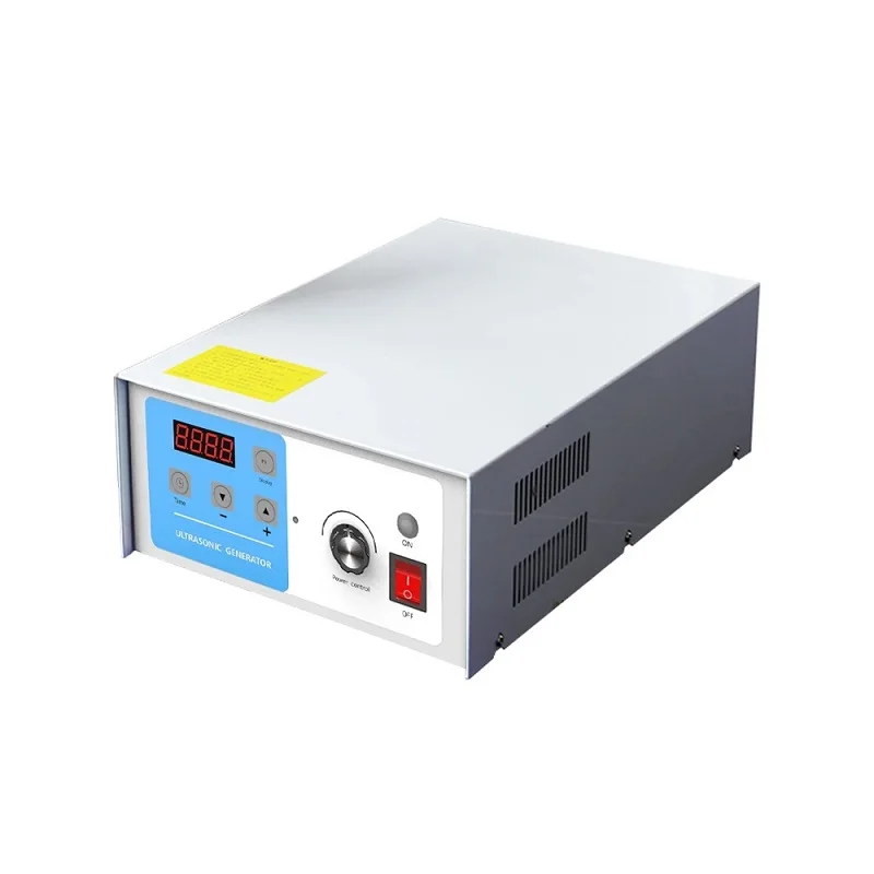 Ultrasonic Generator for Industrial Cleaning Machine 600W-3000W Power Adjustable Timing Remote Control Transducer
Ultrasonic Generator for Industrial Cleaning Machine 600W-3000W Power Adjustable Timing Remote Control Transducer