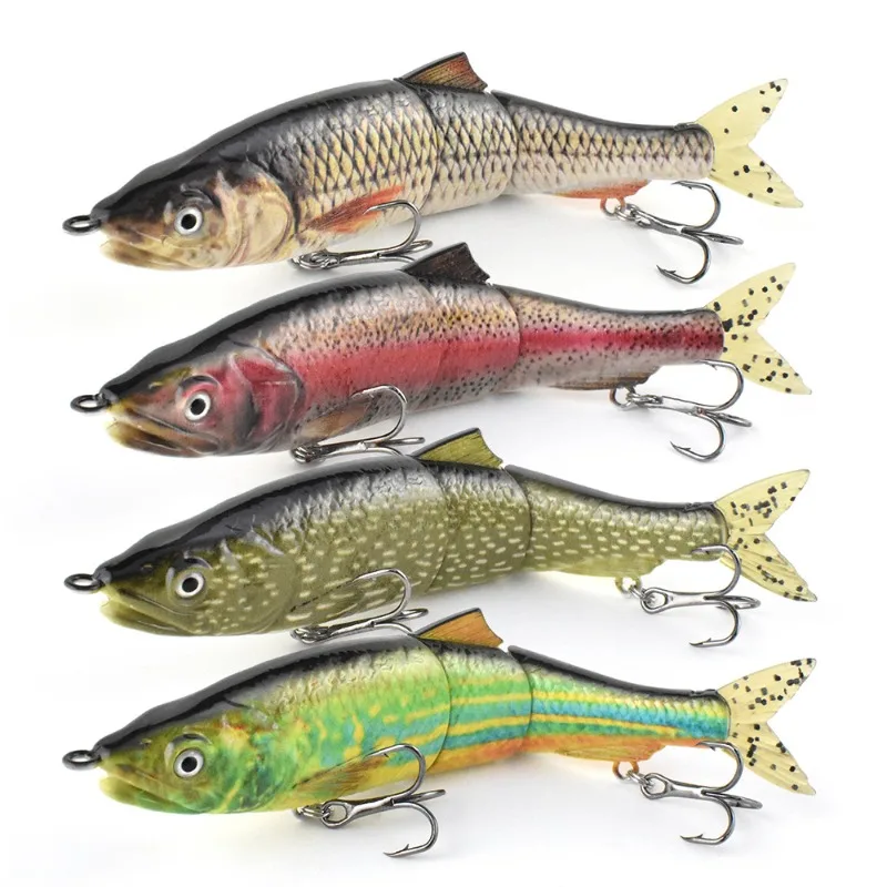1pcs Fishing Lures 28.9g Multi Jointed SwimbaitCrank Bait Slow SinkingBionicArtificialBaitFreshwater SaltwaterTrout Bass Fishing
1pcs Fishing Lures 28.9g Multi Jointed SwimbaitCrank Bait Slow SinkingBionicArtificialBaitFreshwater SaltwaterTrout Bass Fishing