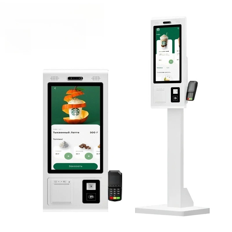 Self-Ordering Kiosk for Restaurant, Fast Food All-in-One Touch Screen Terminal with POS and Payment System
Self-Ordering Kiosk for Restaurant, Fast Food All-in-One Touch Screen Terminal with POS and Payment System