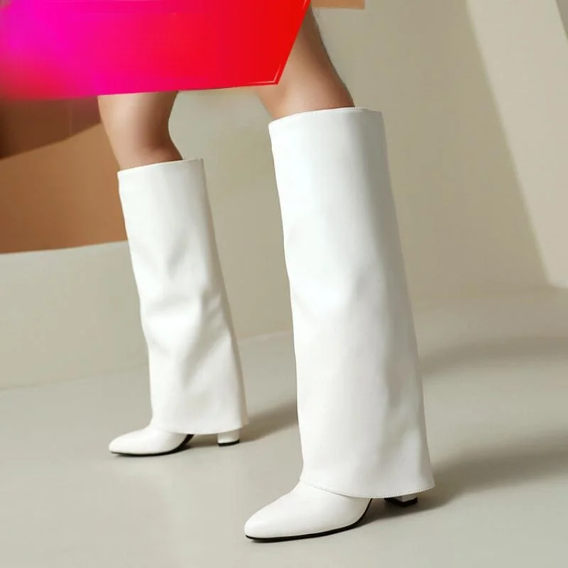 Simple Knee-high Boot Pant Tube Boot Large Size Winter Fashion Boots Hollow out High Tubular Height Flat Heel Short Fur Inner
Simple Knee-high Boot Pant Tube Boot Large Size Winter Fashion Boots Hollow out High Tubular Height Flat Heel Short Fur Inner