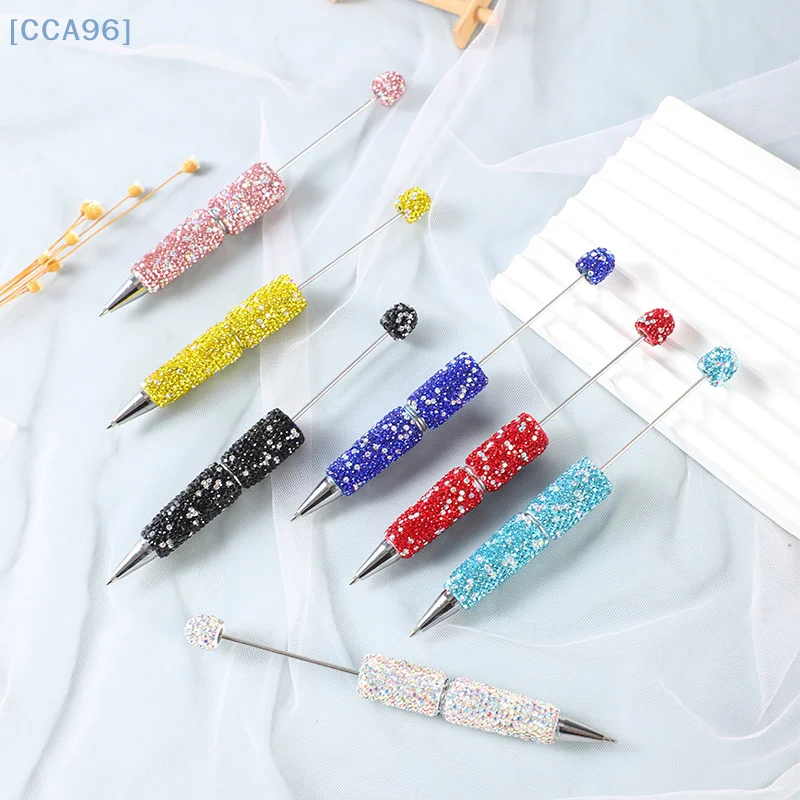 5PCS Creative DIY Clay Rhinestone Ball Pen, Hand-drilled Plastic Ball Pen With Diamonds, Easy To Carry Ballpoint Pen
5PCS Creative DIY Clay Rhinestone Ball Pen, Hand-drilled Plastic Ball Pen With Diamonds, Easy To Carry Ballpoint Pen