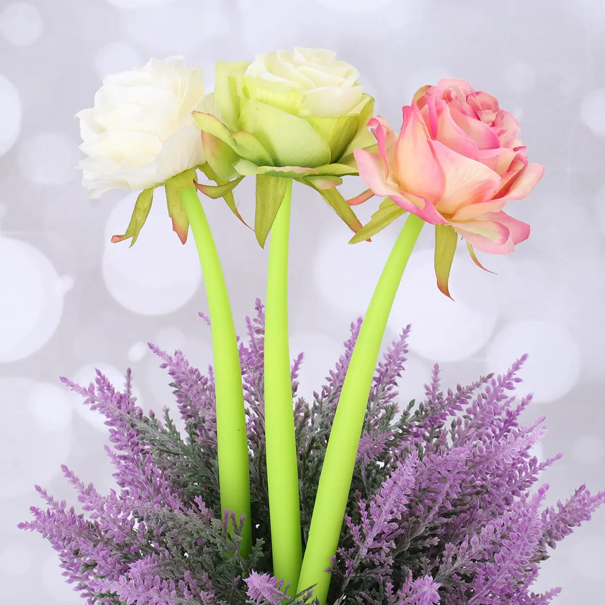 Набор из 3 гелевых ручек с розами, 0,5 мм, силикон, АБС-пластик, плавное письмо, креативные милые канцелярские принадлежности для студентов, школы и офиса
Набор из 3 гелевых ручек с розами, 0,5 мм, силикон, АБС-пластик, плавное письмо, креативные милые канцелярские принадлежности для студентов, школы и офиса