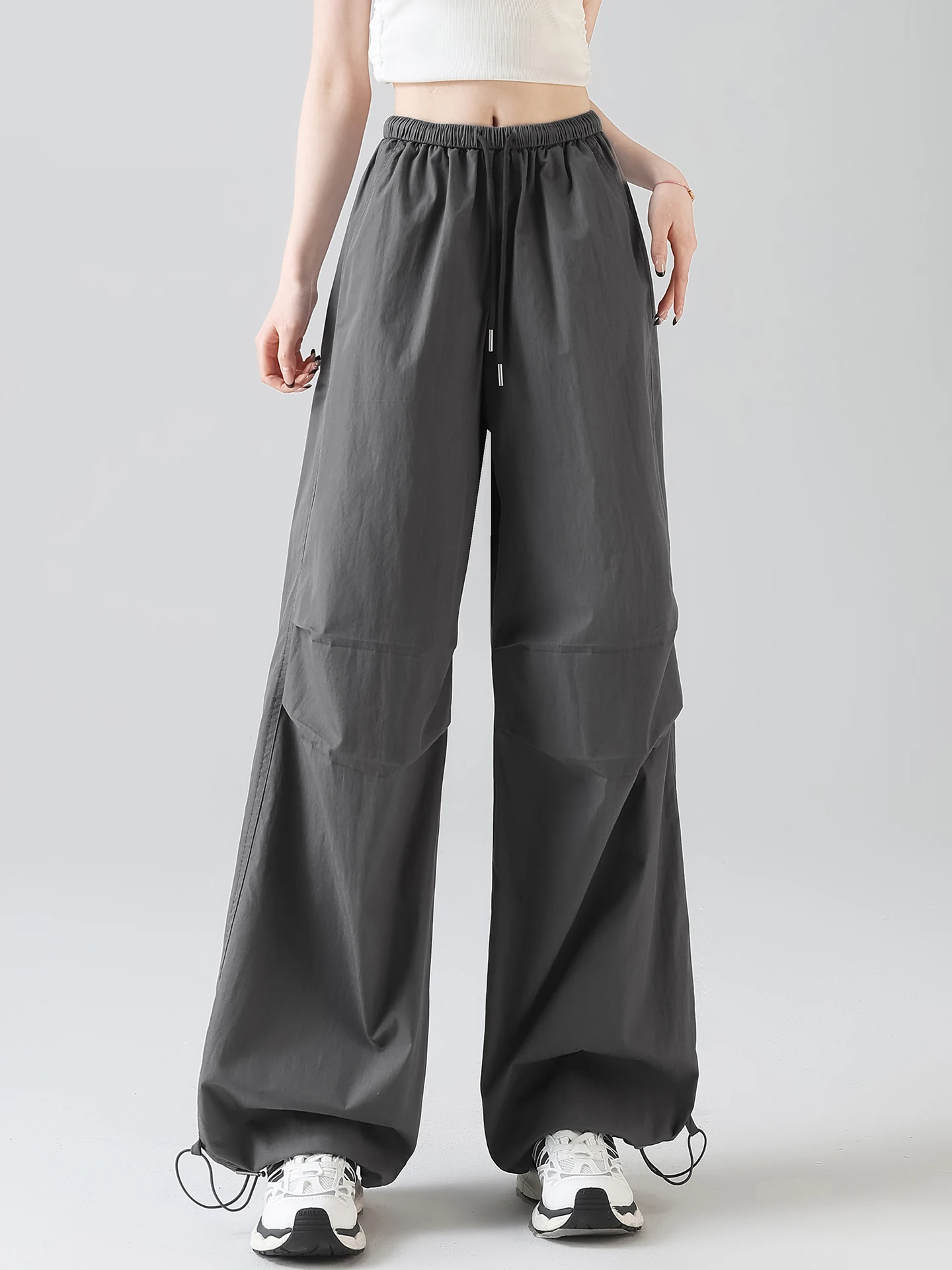 Cool Sporty Style Women's Slim Fit Lightweight Quick Dry Work Pants Summer Casual Trousers Straight Leg Reflective High Waist
Cool Sporty Style Women's Slim Fit Lightweight Quick Dry Work Pants Summer Casual Trousers Straight Leg Reflective High Waist