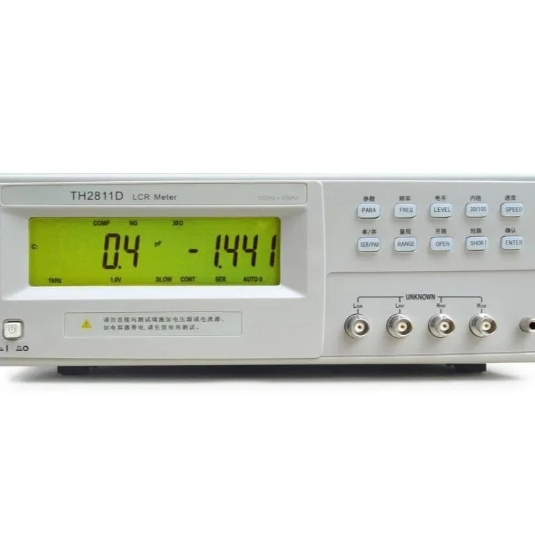 Digital bridge TH2830/TL2812D/TH2810B/TH2811D/TH2810D type LCR test
Digital bridge TH2830/TL2812D/TH2810B/TH2811D/TH2810D type LCR test