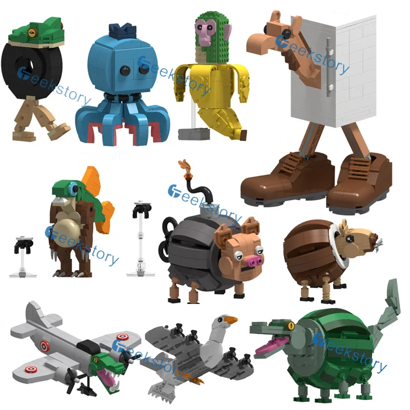 Creative Design Animal Assembly Building Blocks Crocodile/Frog/Banana/Octopus Toys Model Collectible Ornaments Blocks Kids Gifts
Creative Design Animal Assembly Building Blocks Crocodile/Frog/Banana/Octopus Toys Model Collectible Ornaments Blocks Kids Gifts