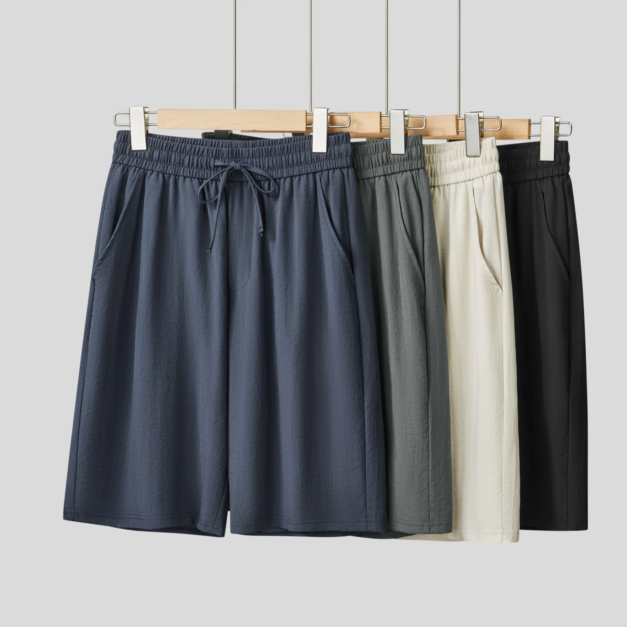 Linen Blend Quick Dry Breathable Summer Men's Casual Straight Leg Five-Quarter Shorts Comfortable Lightweight Fashionable
Linen Blend Quick Dry Breathable Summer Men's Casual Straight Leg Five-Quarter Shorts Comfortable Lightweight Fashionable