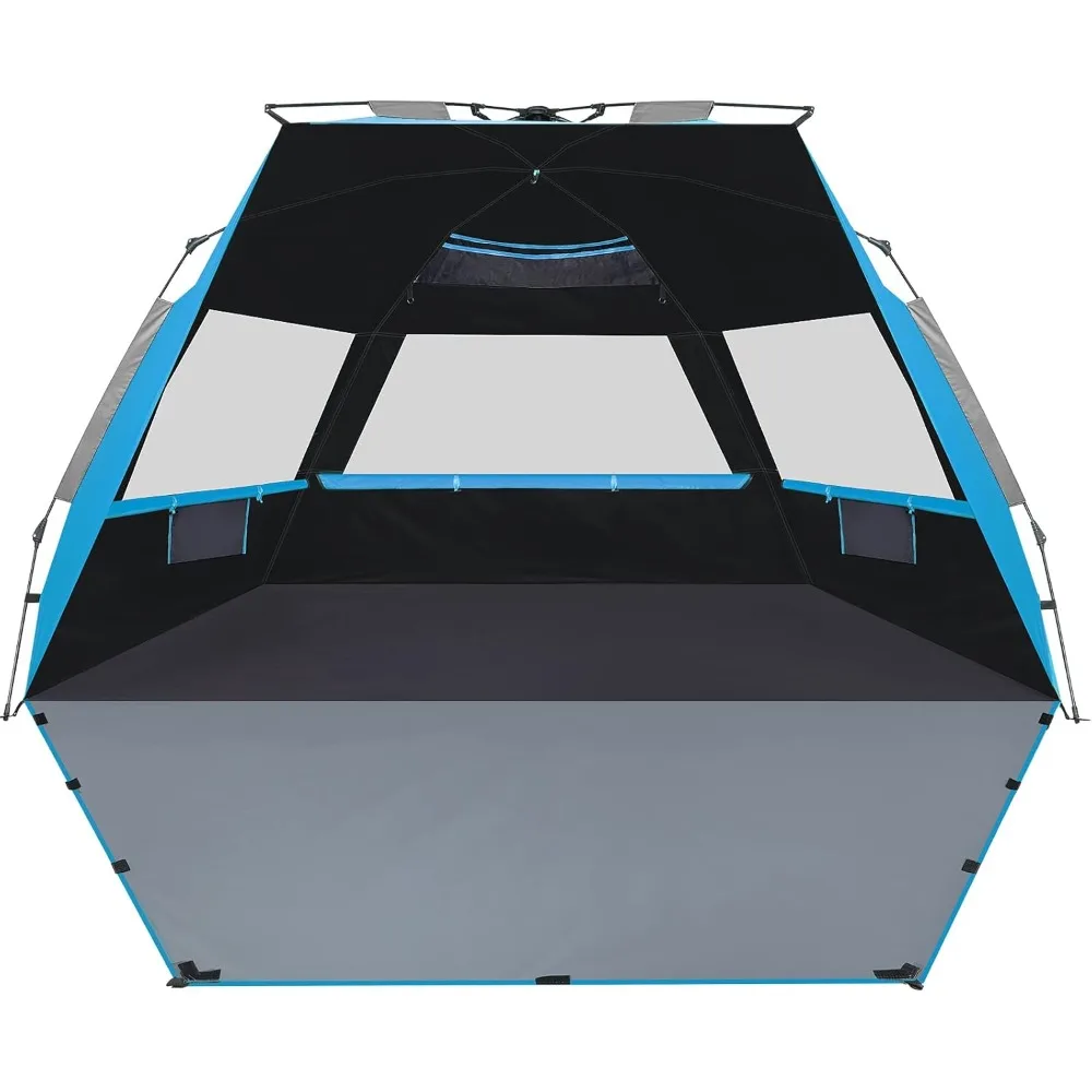 Beach Tent, Deluxe XL Pop-up Beach Tent for 4-6 Person, UPF 50+ with Dark Shelter Technology, Easy Set Up and Portable Beach Ten
Beach Tent, Deluxe XL Pop-up Beach Tent for 4-6 Person, UPF 50+ with Dark Shelter Technology, Easy Set Up and Portable Beach Ten