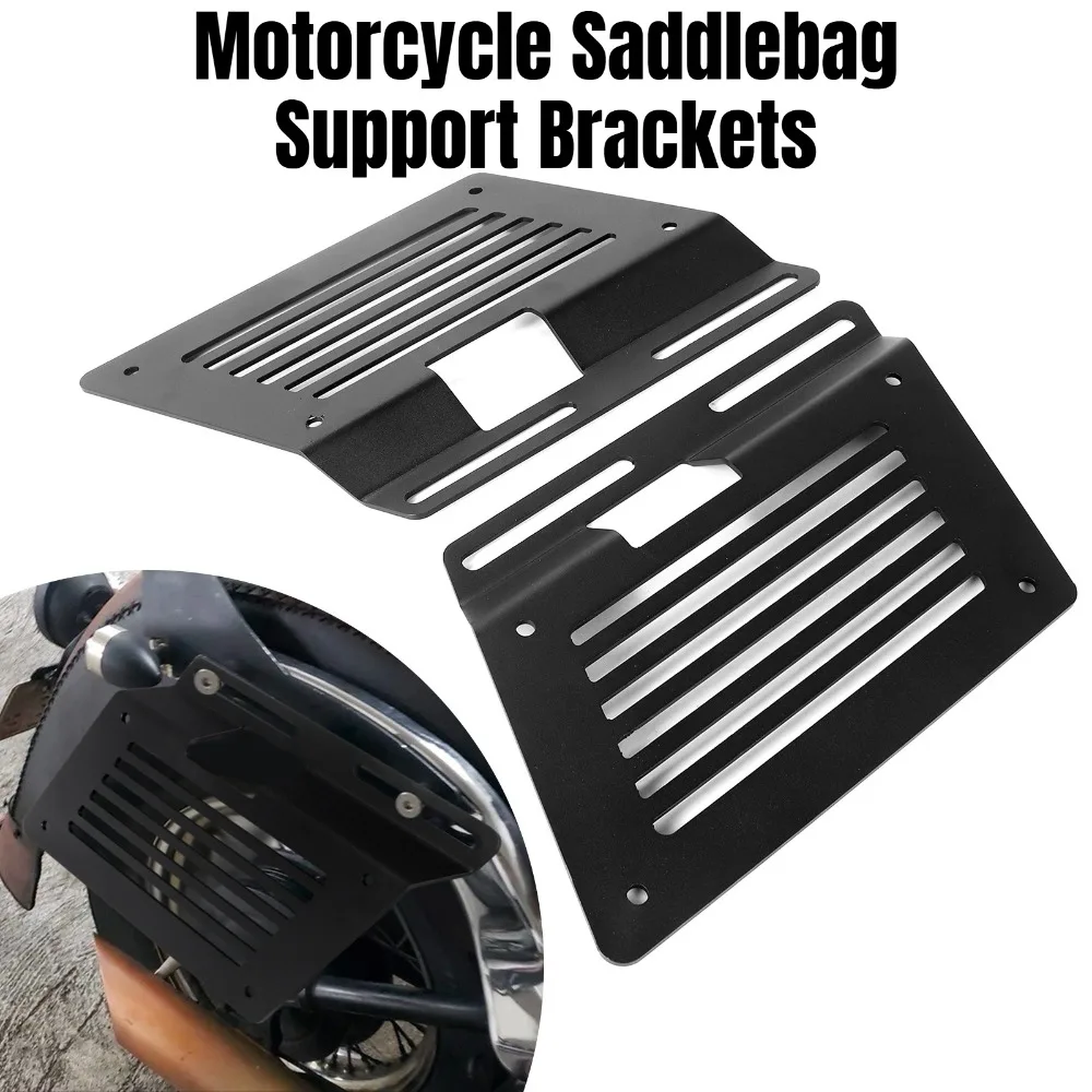 Motorcycle Saddlebag Support Brackets Universal Side Bag Mounts for Harley Honda Kawasaki Yamaha Suzuki Luggage Rack Holders
Motorcycle Saddlebag Support Brackets Universal Side Bag Mounts for Harley Honda Kawasaki Yamaha Suzuki Luggage Rack Holders