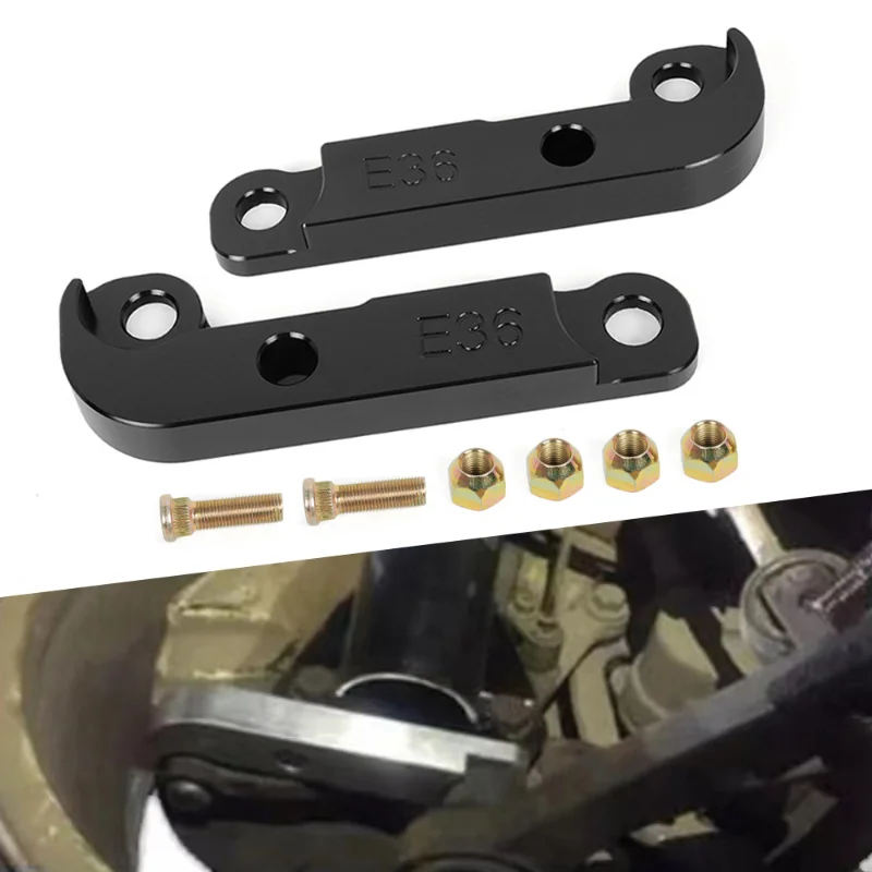 Aluminium for BMW E36 Car Adapter Increasing Turn Angle about 25% Drift Lock Kit for BMW E60 E90 E70 Increase The Corner
Aluminium for BMW E36 Car Adapter Increasing Turn Angle about 25% Drift Lock Kit for BMW E60 E90 E70 Increase The Corner