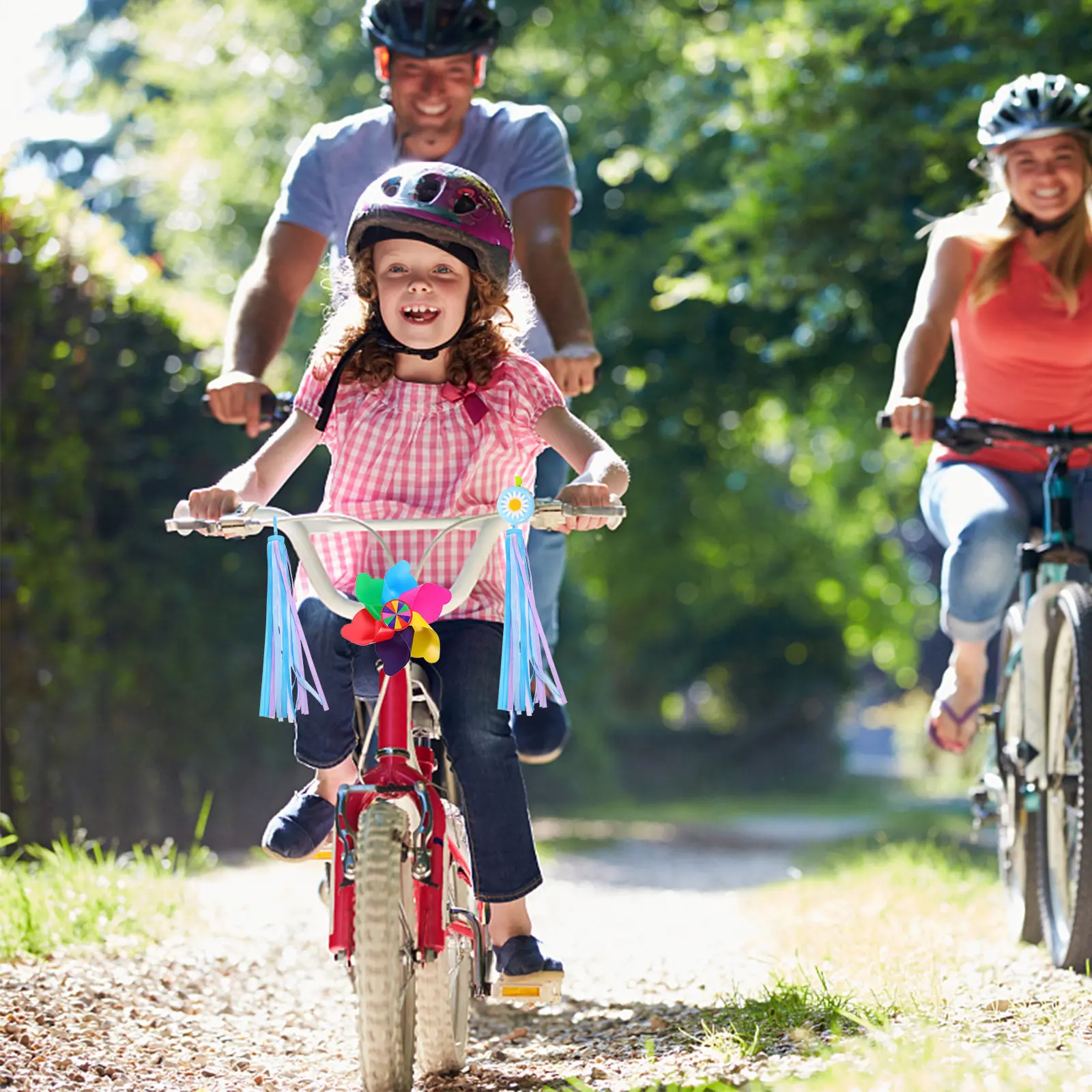 1 set Kids Bike Decorative Accessories Windmills H Bell Plastic Durable Streamers Personalize Bike Scooter Tricycle
1 set Kids Bike Decorative Accessories Windmills H Bell Plastic Durable Streamers Personalize Bike Scooter Tricycle