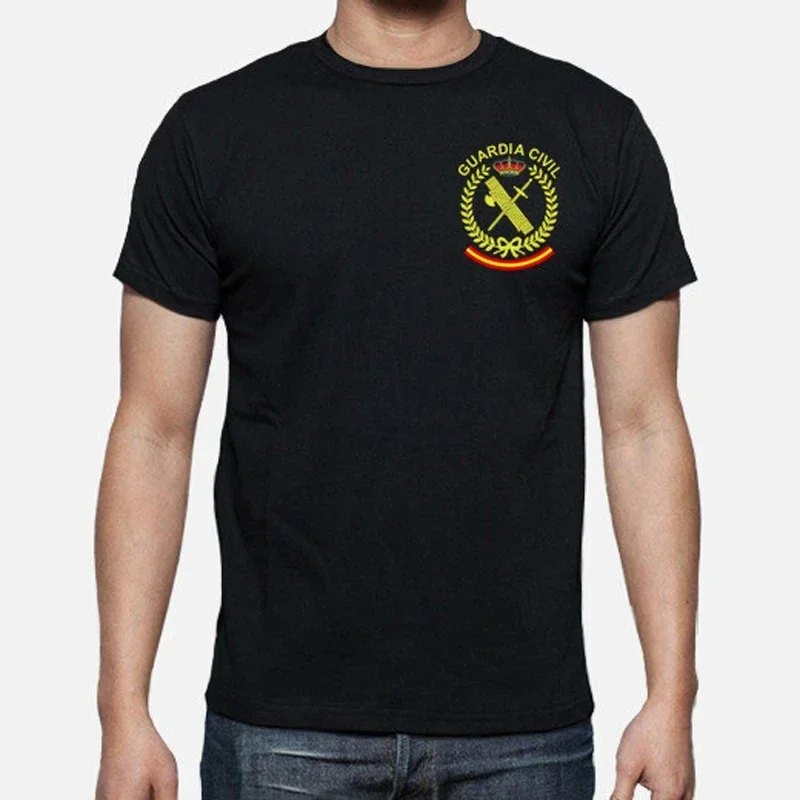 2025Camiseta Civil Guard Es Panger Новый 100% хлопок с круглым вырезом Летняя повседневная мужская футболка с короткими рукавами Футболки с графикой Мужская одежда
2025Camiseta Civil Guard Es Panger Новый 100% хлопок с круглым вырезом Летняя повседневная мужская футболка с короткими рукавами Футболки с графикой Мужская одежда