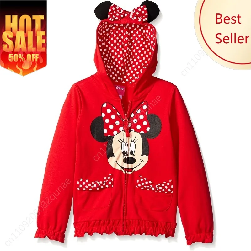 Disney Girls' Minnie Polka Dot Bow Toddler Hoodie
Disney Girls' Minnie Polka Dot Bow Toddler Hoodie
