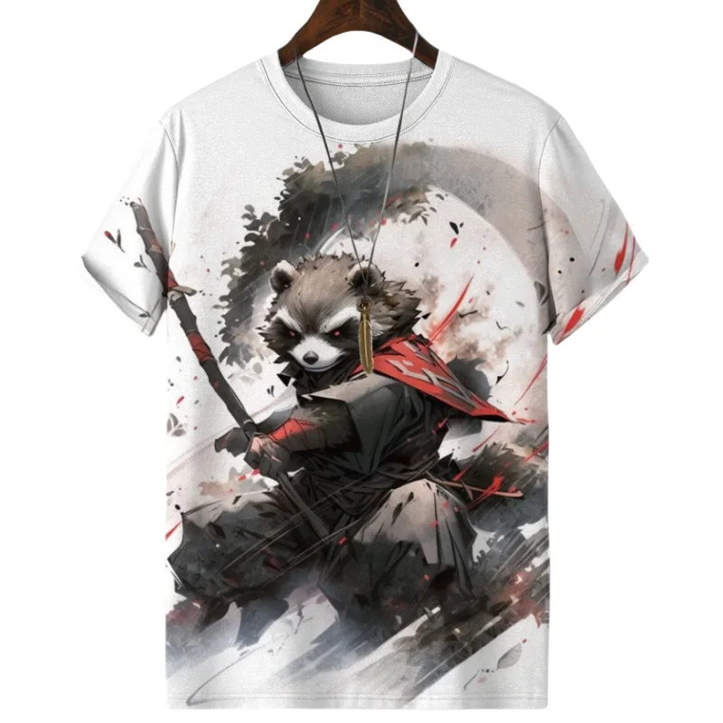 Japanese And Korean Style Animal Printed T-shirt For Men Summer Casual Short Sleeve Loose Tee Shirt Street O-Neck Loose Tops 3XL
Japanese And Korean Style Animal Printed T-shirt For Men Summer Casual Short Sleeve Loose Tee Shirt Street O-Neck Loose Tops 3XL
