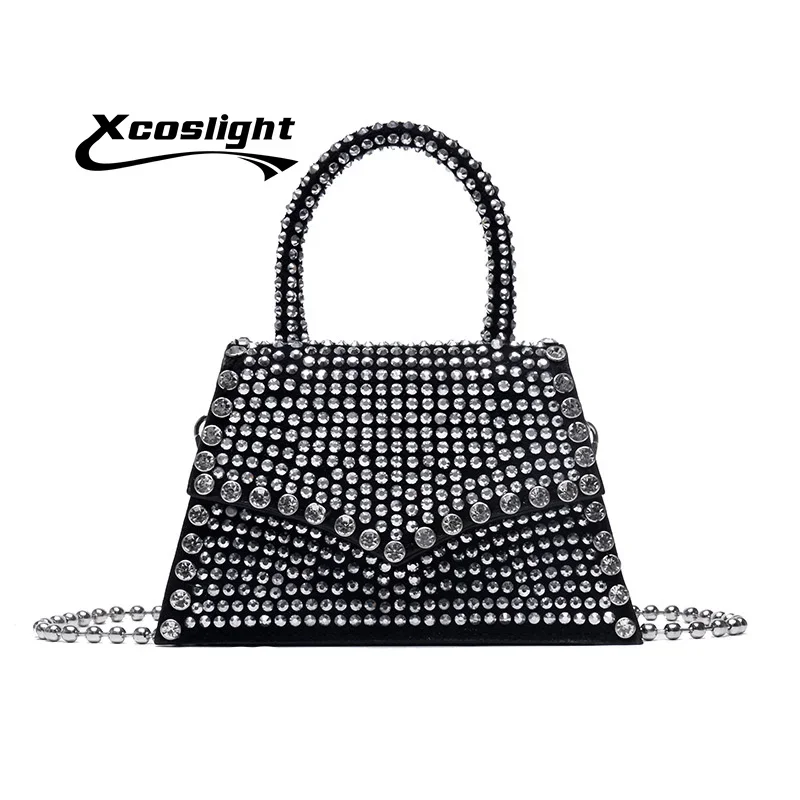 Rivet Shing Rhineston Box Evening Purse Clutch bags Elegent Chain Women Handbag For Party Shoulder Bag For Wedding/Dating/Party
Rivet Shing Rhineston Box Evening Purse Clutch bags Elegent Chain Women Handbag For Party Shoulder Bag For Wedding/Dating/Party