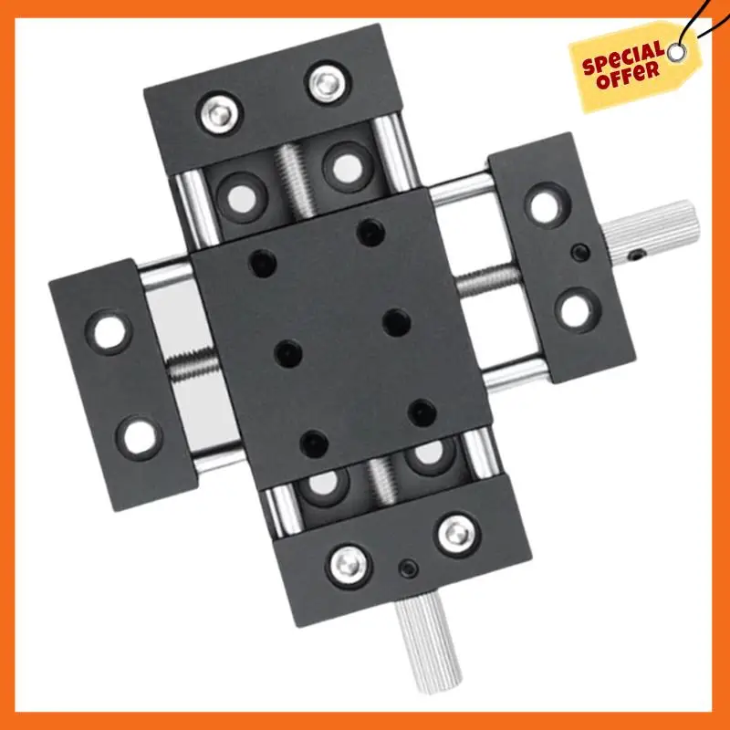 -A20Z Heavy Duty Linear Optical Axis Guide Workbench XY Axis Screw Manual Slide No Bottom Plate
-A20Z Heavy Duty Linear Optical Axis Guide Workbench XY Axis Screw Manual Slide No Bottom Plate