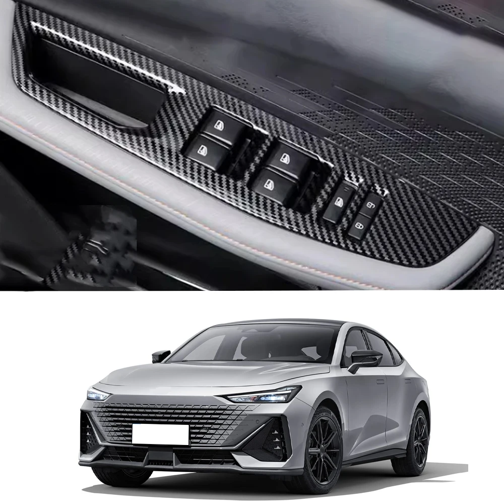 Car Door Window Lift Cover Panel Trim For Changan UNI-V Univ 2021 2022 2023 2024 2025 Carbon Fibre Interior Accessories Stickers
Car Door Window Lift Cover Panel Trim For Changan UNI-V Univ 2021 2022 2023 2024 2025 Carbon Fibre Interior Accessories Stickers