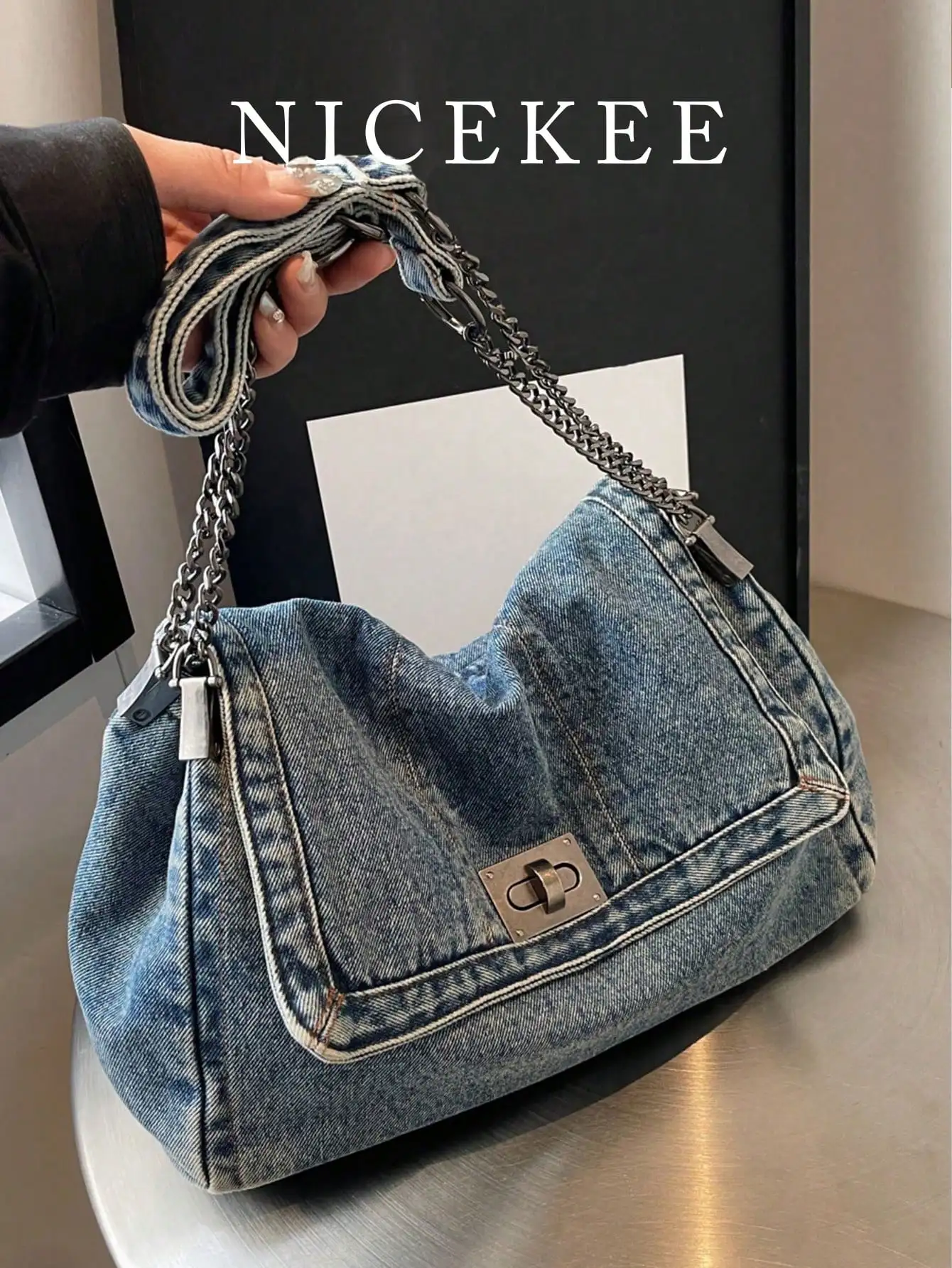 New Fashion Versatile Shoulder Bag, Crossbody Bag, Shopping Tote, Work Bag, College Student Backpack, Casual Handbag, Simple Japanese Style Shoulder Bag, Large Capacity Shoulder Bag
New Fashion Versatile Shoulder Bag, Crossbody Bag, Shopping Tote, Work Bag, College Student Backpack, Casual Handbag, Simple Japanese Style Shoulder Bag, Large Capacity Shoulder Bag