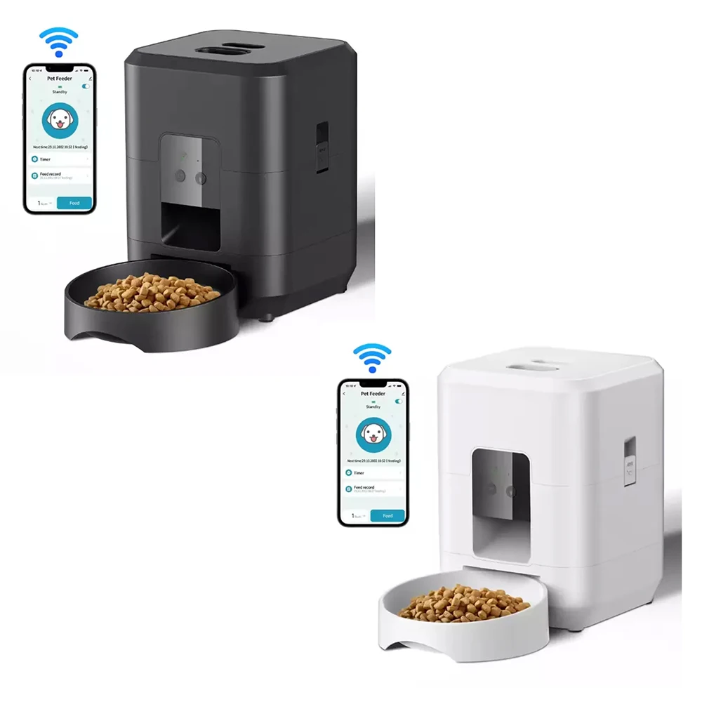Smart Pet Feeder Automatic Cat Feeder Dog Slow Food Machine With Timed Quantitative Automatic Cat Food Dispenser Cat Dog Bowl
Smart Pet Feeder Automatic Cat Feeder Dog Slow Food Machine With Timed Quantitative Automatic Cat Food Dispenser Cat Dog Bowl