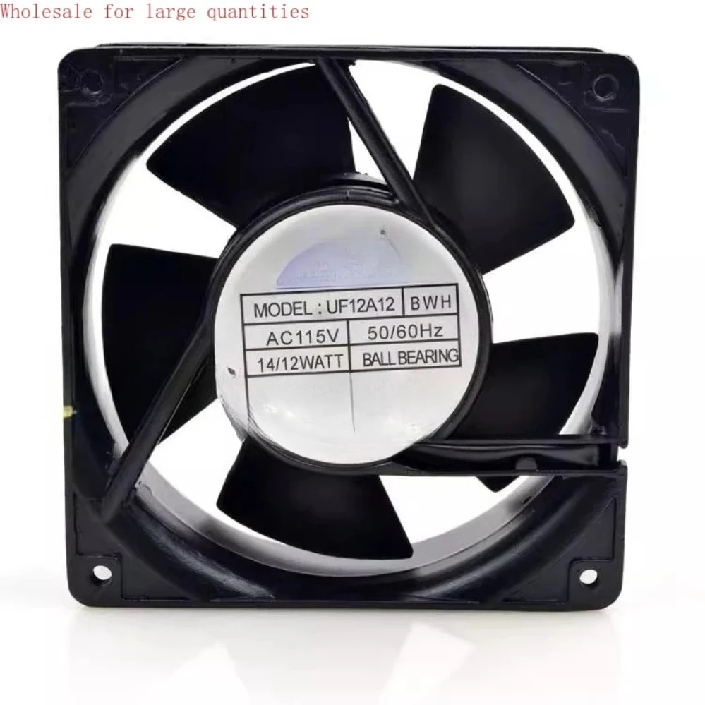 12038 Aluminum Frame Cooling Fan For UF12A12 BWH AC115V 12/14W Cabinet Axial Heat Dissipation Vent Fan (007)
12038 Aluminum Frame Cooling Fan For UF12A12 BWH AC115V 12/14W Cabinet Axial Heat Dissipation Vent Fan (007)