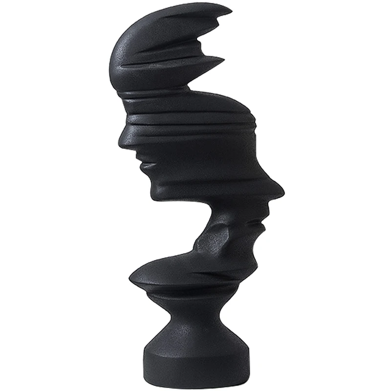 Black and white matte abstract figure ornament, modern simple sales department, hotel entrance TV cabinet, resin decoration
Black and white matte abstract figure ornament, modern simple sales department, hotel entrance TV cabinet, resin decoration