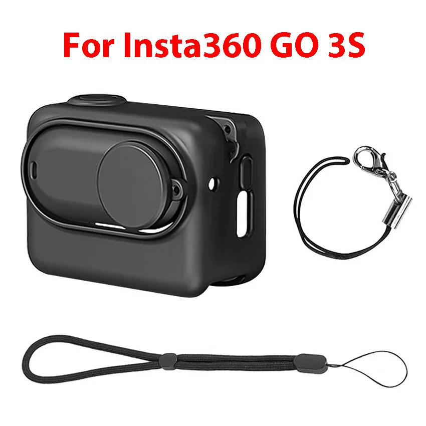 For Insta360 GO 3S Silicone Protective Case Set Full-Cover Drop-Resistant Shockproof Case Mini Sport Camera Accessories
For Insta360 GO 3S Silicone Protective Case Set Full-Cover Drop-Resistant Shockproof Case Mini Sport Camera Accessories