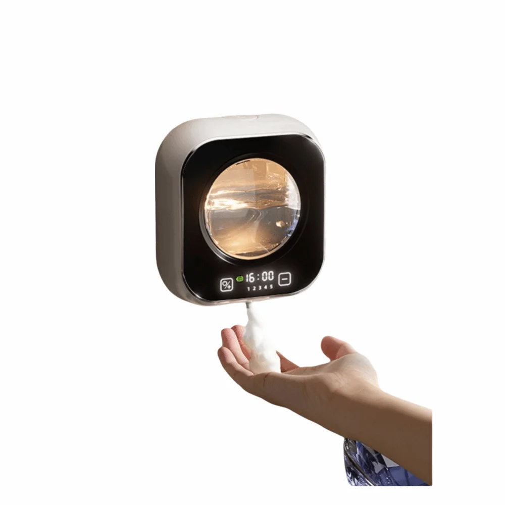 320ml Automatic Foam Dispenser LED Display Touchless Liquid Soap Dispenser INS Refillable Hand Sanitizer Dispenser Kitchen
320ml Automatic Foam Dispenser LED Display Touchless Liquid Soap Dispenser INS Refillable Hand Sanitizer Dispenser Kitchen