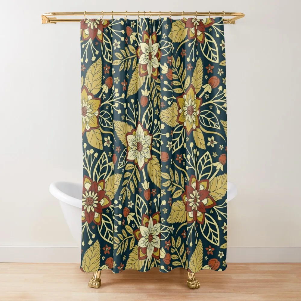 Gold and Navy Blue Floral Shower Curtain Shower For Bathroom Set Bathroom Accessory Bathroom For Shower Curtain
Gold and Navy Blue Floral Shower Curtain Shower For Bathroom Set Bathroom Accessory Bathroom For Shower Curtain