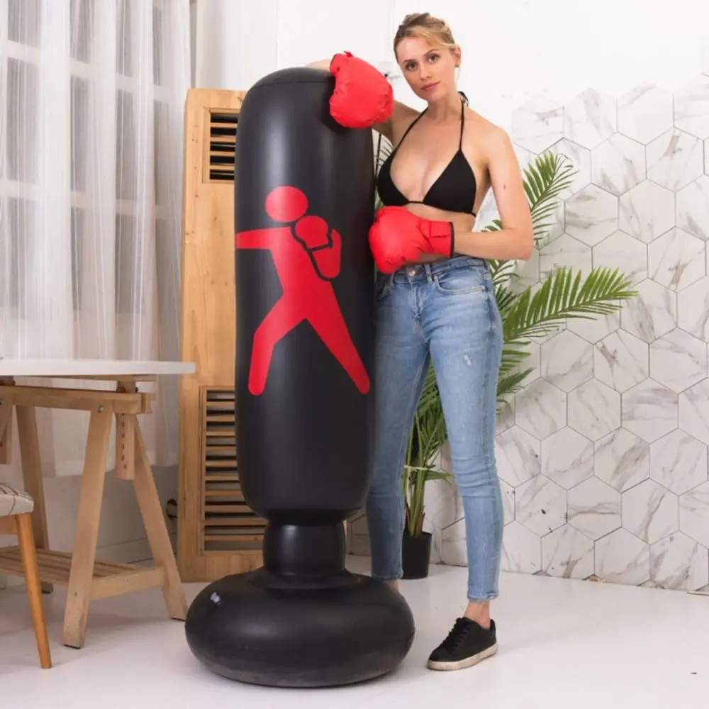 160cm Inflatable Boxing Bag Training Exercise Boxing Punching Bag Tumbler Entertainment Inflatable Punching Stand Indoor
160cm Inflatable Boxing Bag Training Exercise Boxing Punching Bag Tumbler Entertainment Inflatable Punching Stand Indoor
