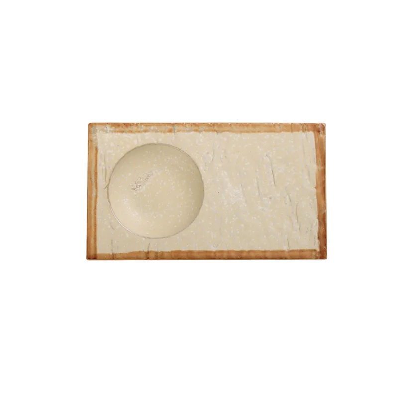 ZML ceramic tableware sushi dish household high value retro dipping dish hotel plate
ZML ceramic tableware sushi dish household high value retro dipping dish hotel plate