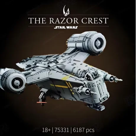 IN STOCK Large The Razor Crest Building Blocks Bricks Kids Christmas Birthday Gifts Toys Compatible 75331 60088 6187 PCS
IN STOCK Large The Razor Crest Building Blocks Bricks Kids Christmas Birthday Gifts Toys Compatible 75331 60088 6187 PCS