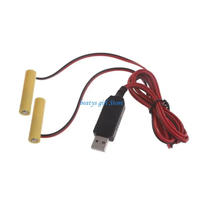 C7AB USB Power Converter Power Battery Eliminators to 1.5V 3V 4.5V 6V AAA LR03 Battery Eliminators for Clocls Remotes
C7AB USB Power Converter Power Battery Eliminators to 1.5V 3V 4.5V 6V AAA LR03 Battery Eliminators for Clocls Remotes
