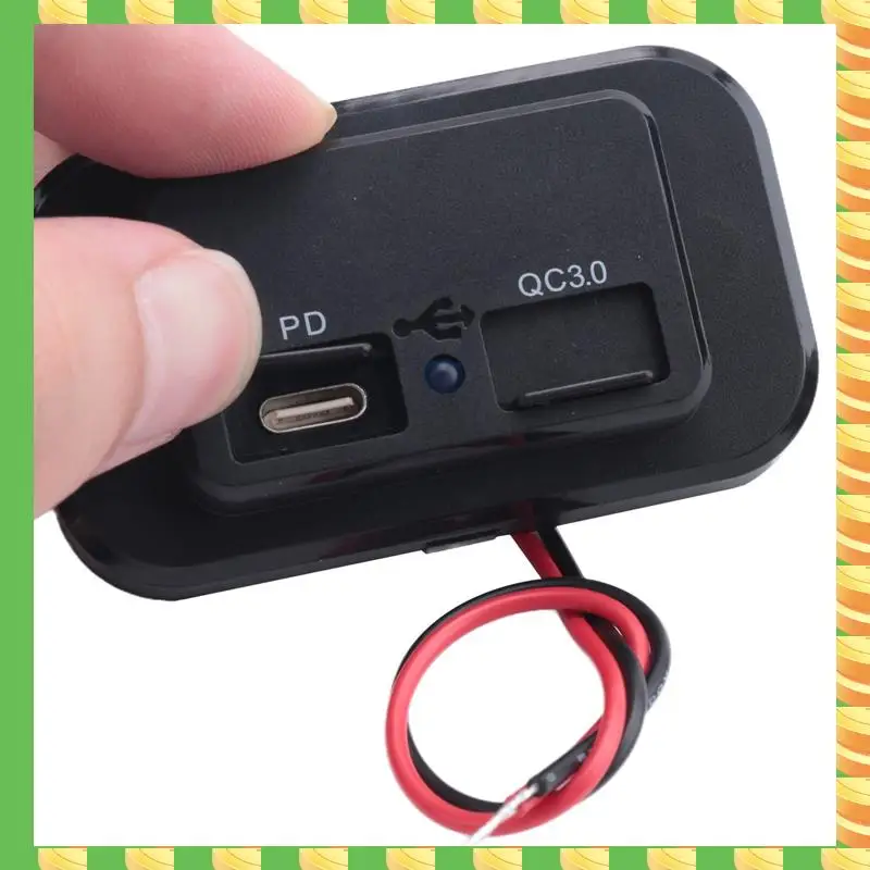 AB53 10X USB+PD Car Charger Socket 12V/24V USB Charging Splitter Outlet Power-Adapter For Motorcycle Camper-Truck ATV
AB53 10X USB+PD Car Charger Socket 12V/24V USB Charging Splitter Outlet Power-Adapter For Motorcycle Camper-Truck ATV