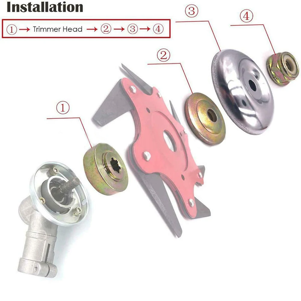 4 Pcs Adapter Part Kit Trimmer Head Lawn Mower For Brade Brush Cutter For STIHL Metal Suitable For Multiple Models Garden
4 Pcs Adapter Part Kit Trimmer Head Lawn Mower For Brade Brush Cutter For STIHL Metal Suitable For Multiple Models Garden
