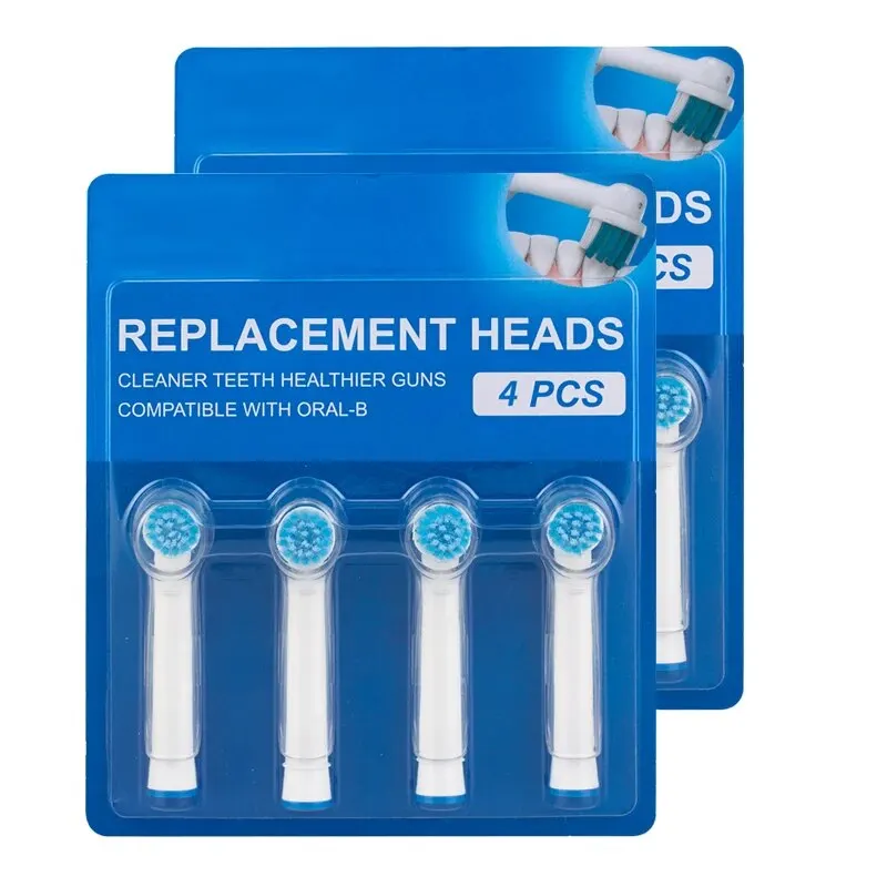 8pcs Replacement Brush Heads For Oral-B Electric Toothbrush Advance Power/Vitality Precision Clean/Pro Health/Triumph/3D Excel
8pcs Replacement Brush Heads For Oral-B Electric Toothbrush Advance Power/Vitality Precision Clean/Pro Health/Triumph/3D Excel