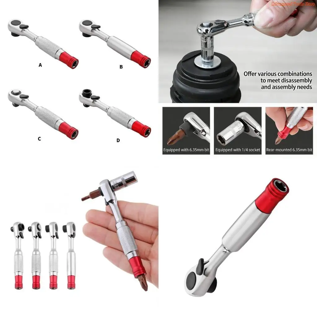 1/4Inch Drive Ratchet Wrench with Bidirectional Socket Steel W91B
1/4Inch Drive Ratchet Wrench with Bidirectional Socket Steel W91B