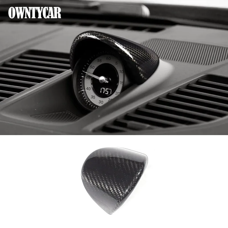 Real Carbon Fiber For Porsche 911 992 2019-2024 Center Dashboard Gauge Pod Stopwatch Cover Trim Interior Car Accessories
Real Carbon Fiber For Porsche 911 992 2019-2024 Center Dashboard Gauge Pod Stopwatch Cover Trim Interior Car Accessories 