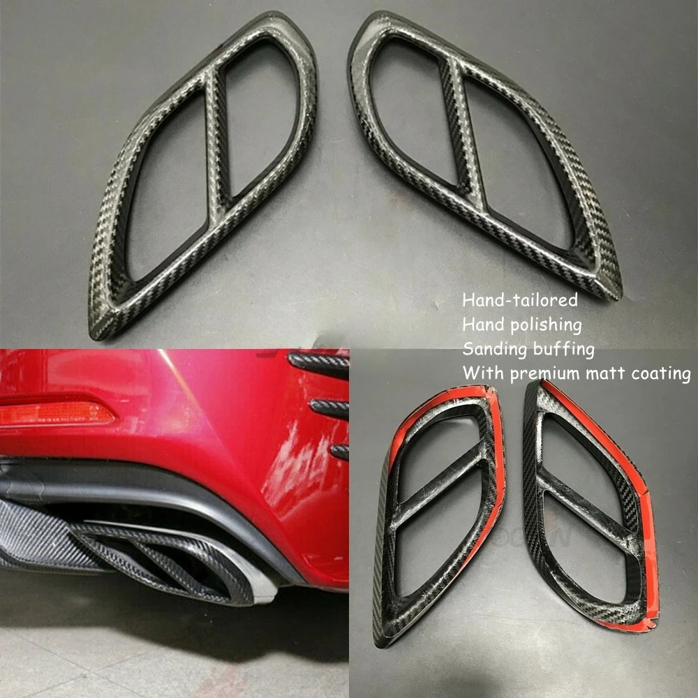 Dry Carbon Fiber for Lexus RC 200t 300 350 RC F 2015- 2019 Car Accessories Rear Exhaust Muffler Tip End Pipe Cover Trim
Dry Carbon Fiber for Lexus RC 200t 300 350 RC F 2015- 2019 Car Accessories Rear Exhaust Muffler Tip End Pipe Cover Trim