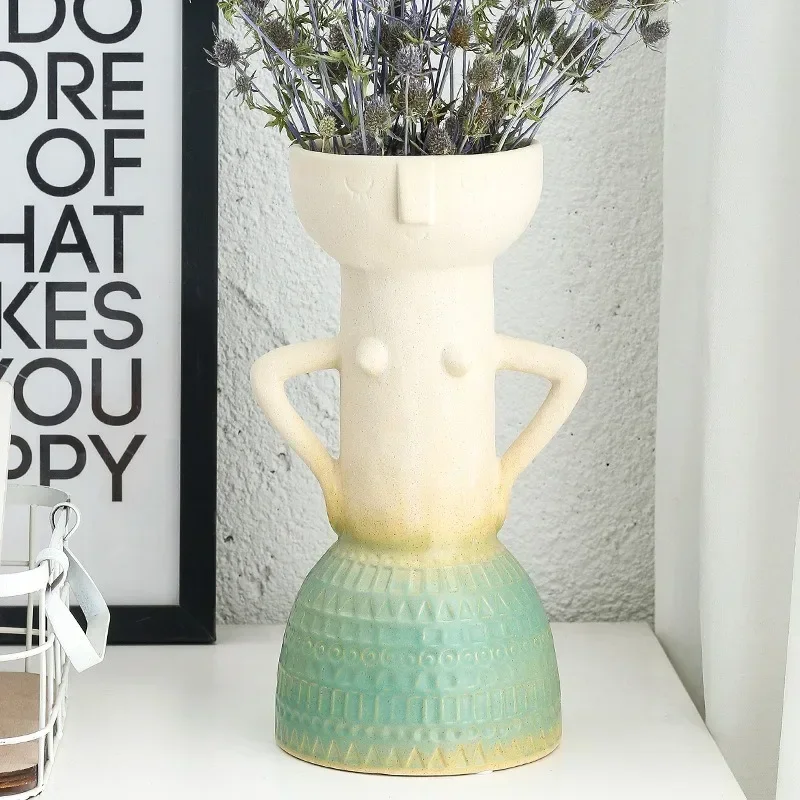 Garden Ceramic Vase Aesthetic Room Decor Table Decoration & Accessories Pots Luxury Home Decor Plant Pot Modern Decorative Vases
Garden Ceramic Vase Aesthetic Room Decor Table Decoration & Accessories Pots Luxury Home Decor Plant Pot Modern Decorative Vases