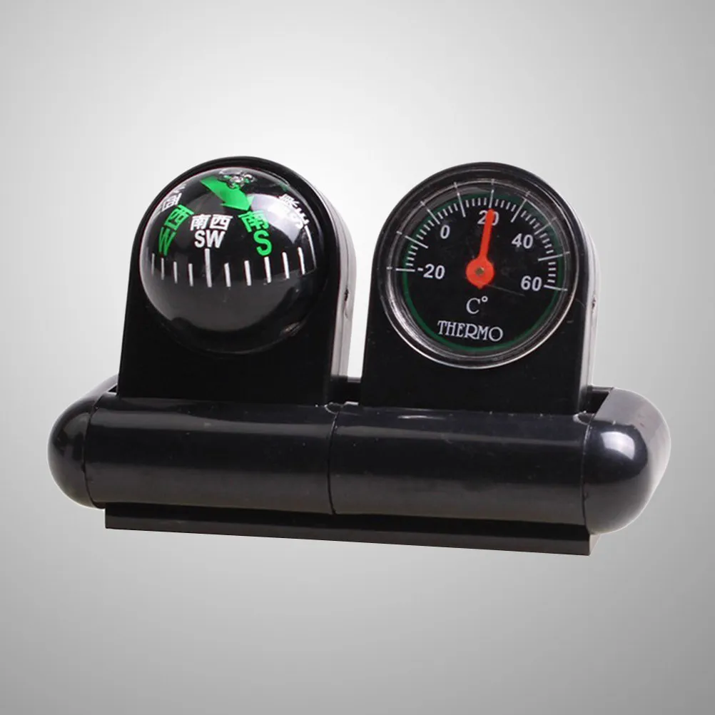 Multi-Functional Car Auto Vehicle Navigation Compass Thermometer Black Accurate Dashboard Compass Car Accessory for Driving
Multi-Functional Car Auto Vehicle Navigation Compass Thermometer Black Accurate Dashboard Compass Car Accessory for Driving