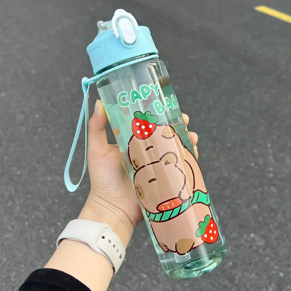 800ml Capybara Water Bottles Cute Large Capacity Transparent Plastic Cup Straw Cup Milk Cup Capybara Drinking Bottle Coffee Cups
800ml Capybara Water Bottles Cute Large Capacity Transparent Plastic Cup Straw Cup Milk Cup Capybara Drinking Bottle Coffee Cups