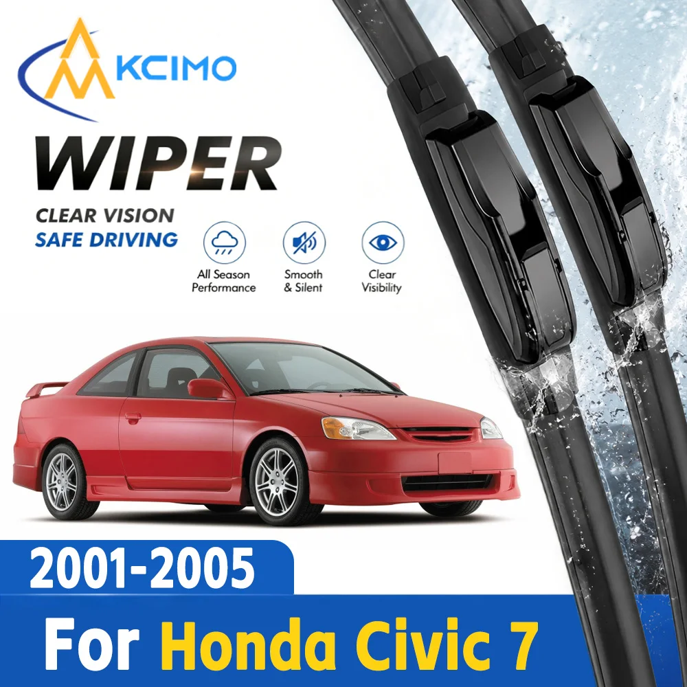 High Clear View Premium Auto Front Windshield Wiper Blades No Noise Quiet Wiper Replacement Parts for Honda Civic 7 2001-2005
High Clear View Premium Auto Front Windshield Wiper Blades No Noise Quiet Wiper Replacement Parts for Honda Civic 7 2001-2005