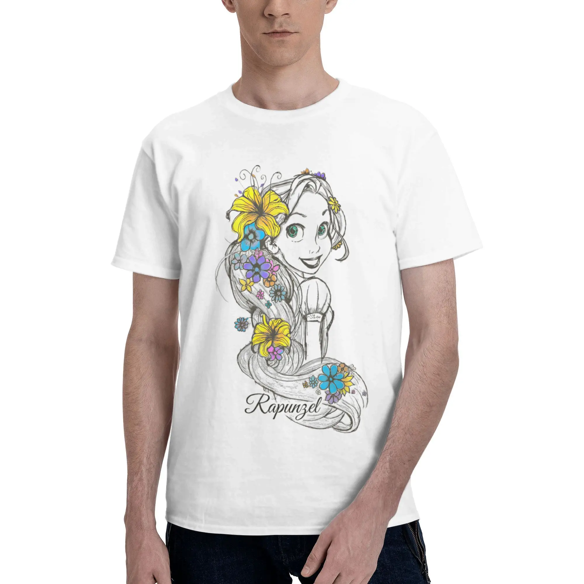 Tangled Rapunzel Floral Sketch Portrait Apparel Unisex T Shirts Cotton Tee New Arrival T-shirt Clothes
Tangled Rapunzel Floral Sketch Portrait Apparel Unisex T Shirts Cotton Tee New Arrival T-shirt Clothes