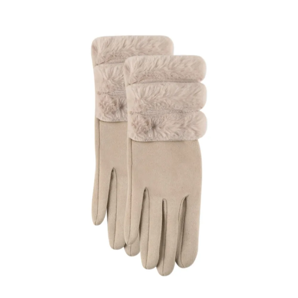 Elegant Windproof Suede Women Gloves Keep Warm Plush Touch Screen Gloves Solid Color Five Finger Winter Driving Gloves Outdooor
Elegant Windproof Suede Women Gloves Keep Warm Plush Touch Screen Gloves Solid Color Five Finger Winter Driving Gloves Outdooor