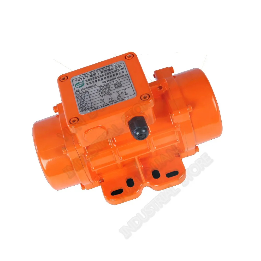 150W Vibrate Vibration Motor 110V 220V 1PH 130KG Force Adjustable Speed for Mining Blanking Mixer Agitator Food Industry Machine
150W Vibrate Vibration Motor 110V 220V 1PH 130KG Force Adjustable Speed for Mining Blanking Mixer Agitator Food Industry Machine